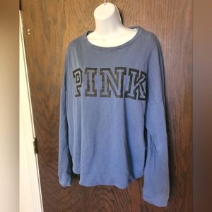 VS PINK CREWNECK SWEATER
